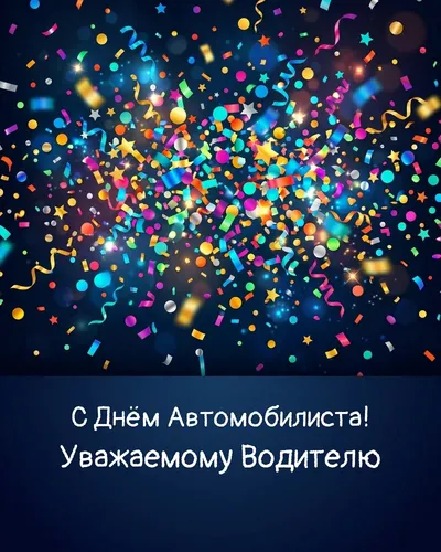 открытка с днём автомобилиста!